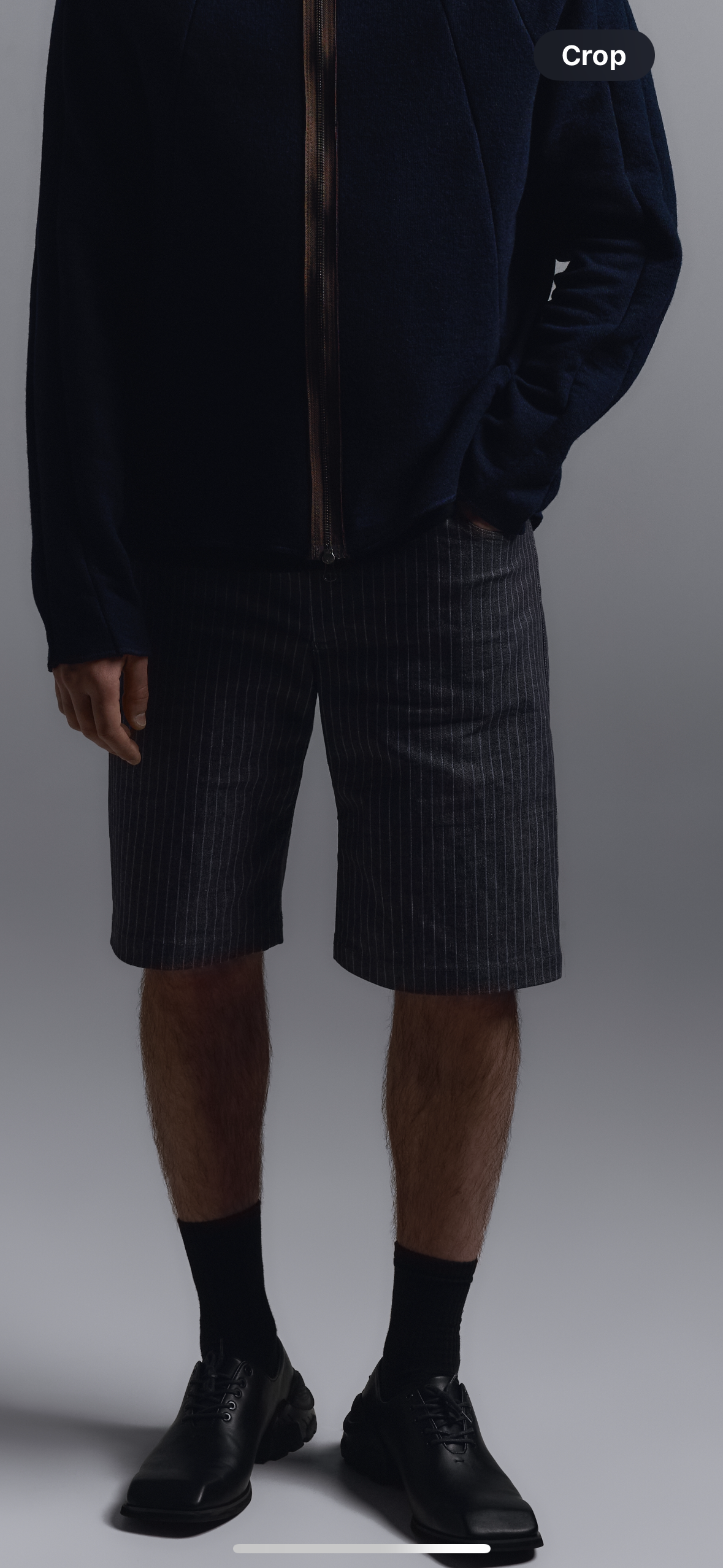 Classic Pinstripe Shorts