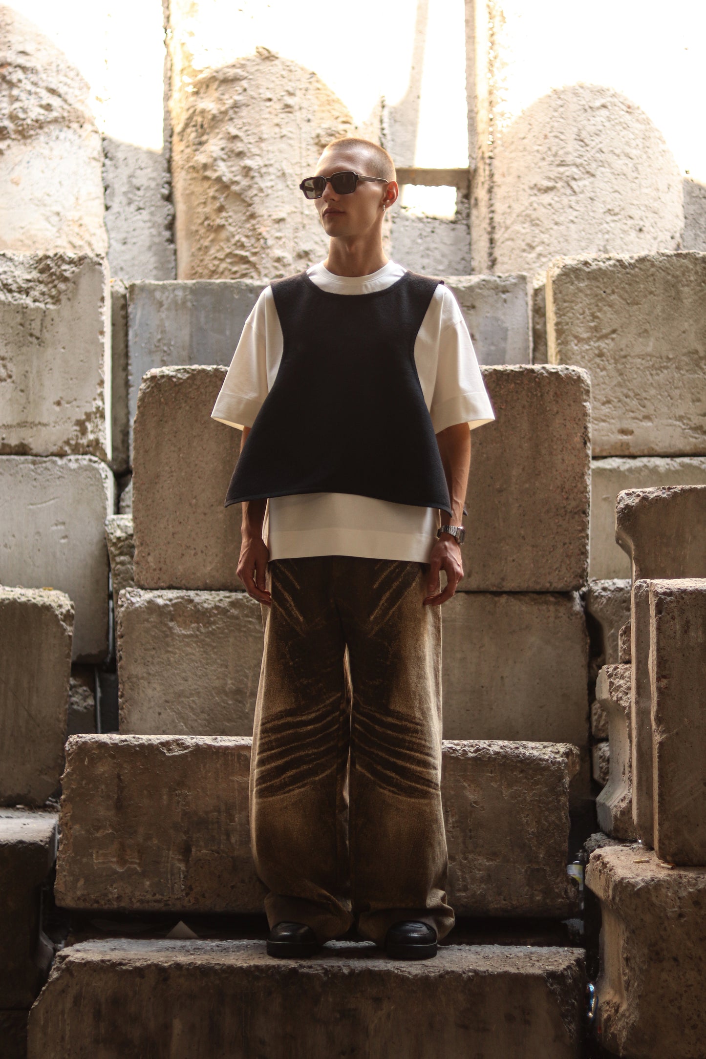 Wool vest