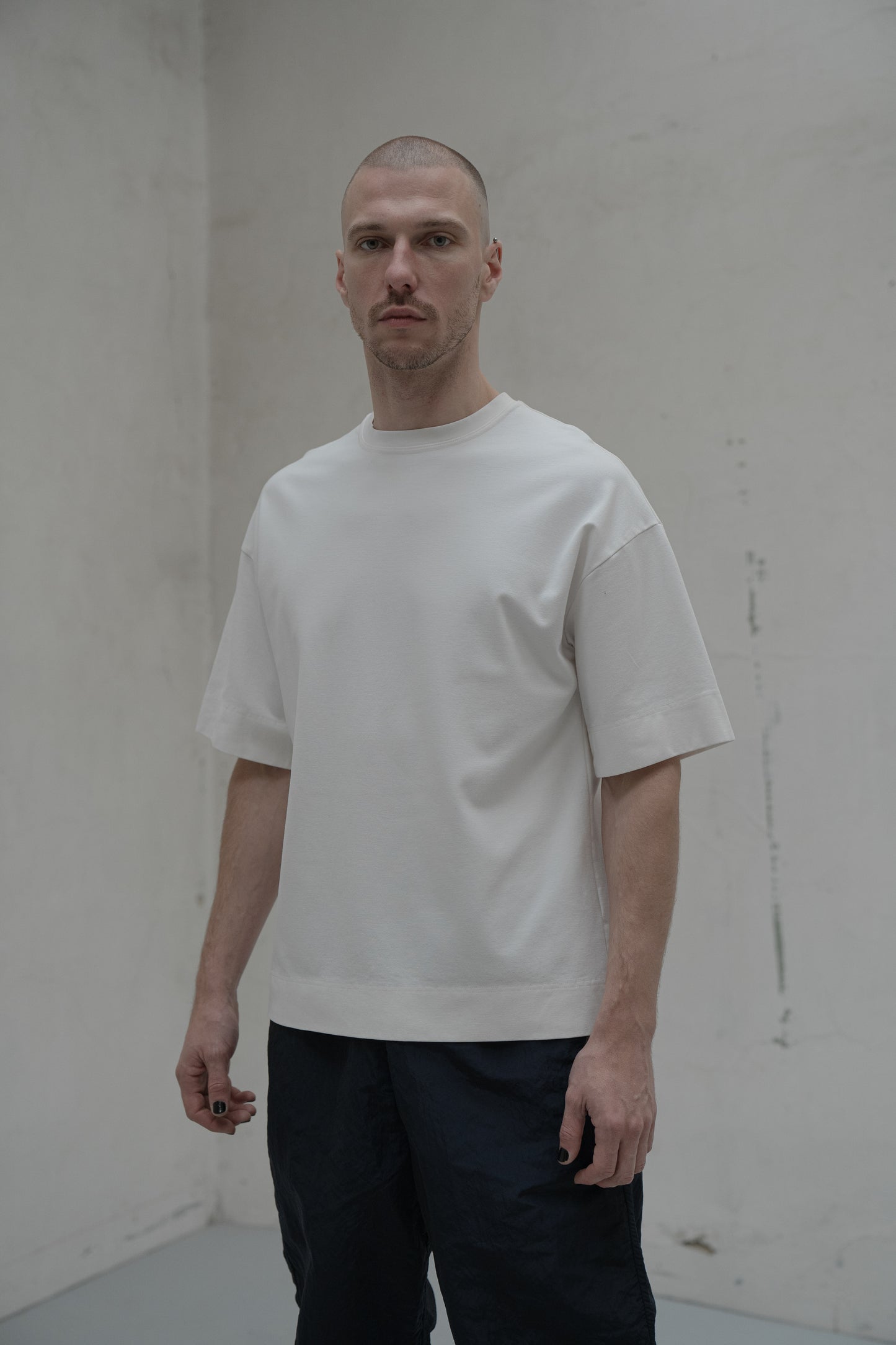 Non Iron Basic T-shirt [white]