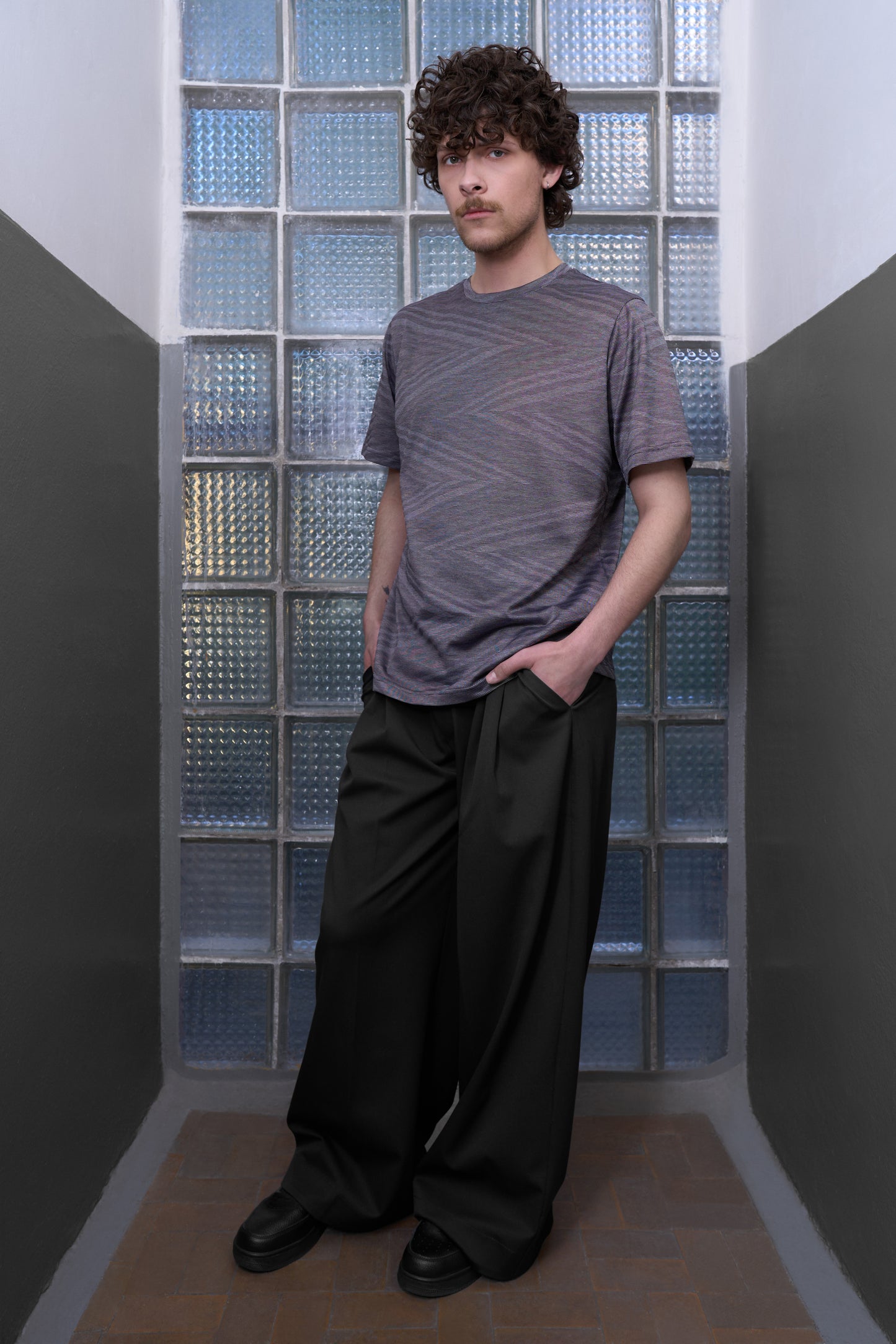 H-Bone Viscose T-shirt