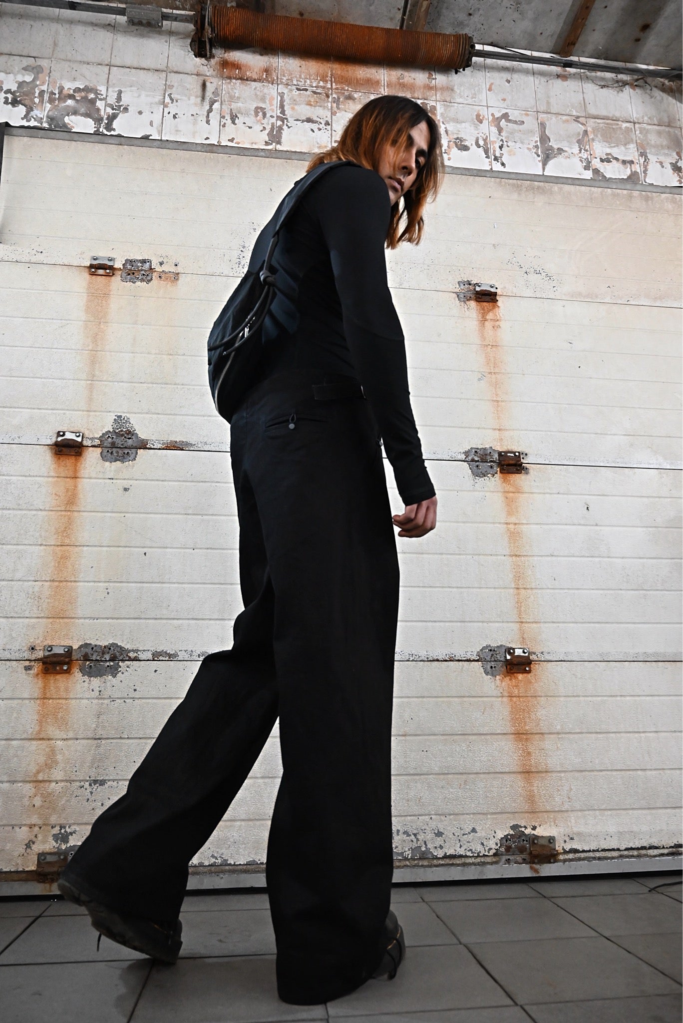 Cotton Pants [Black]