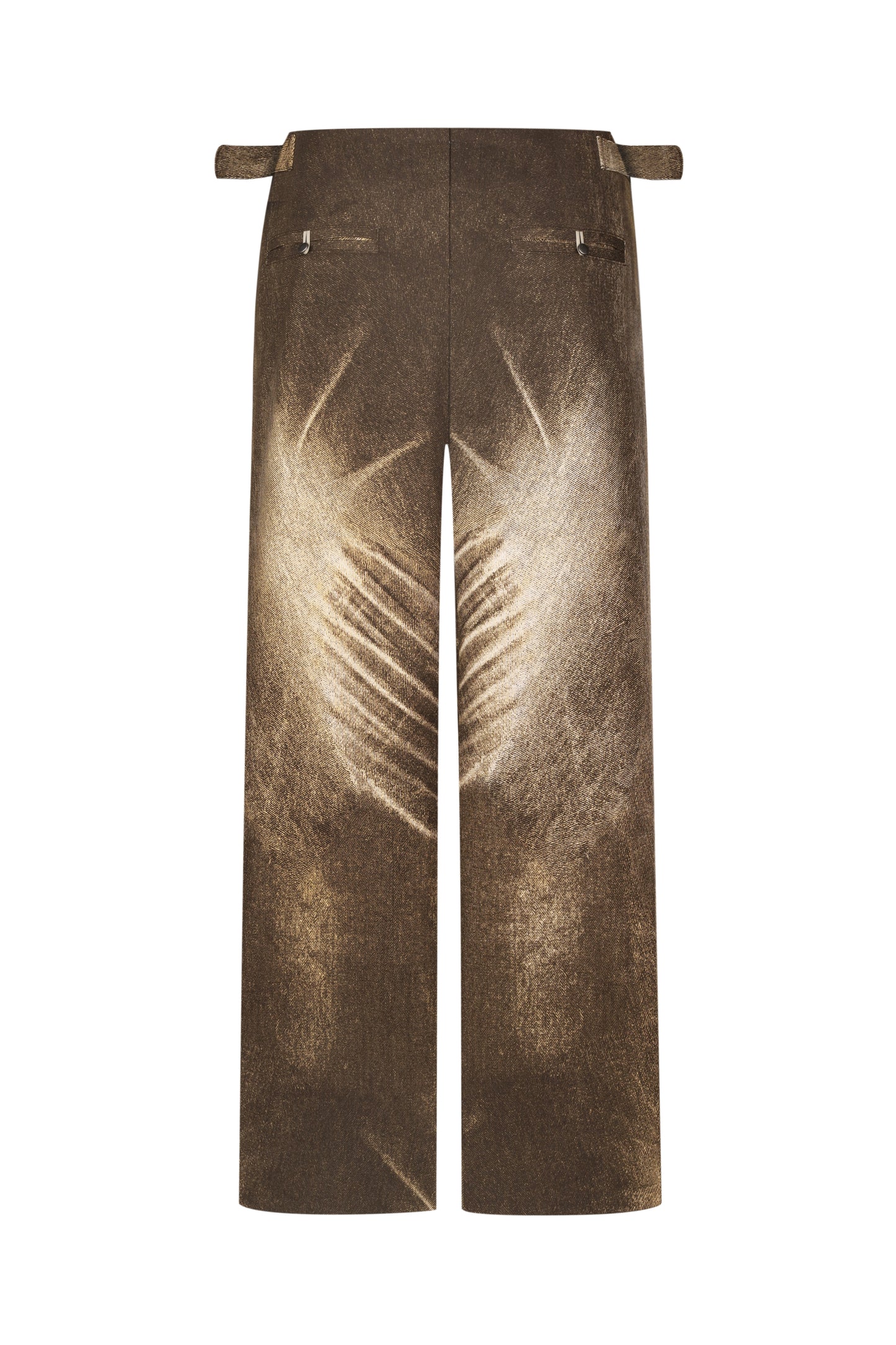 Scarred Cotton Pants